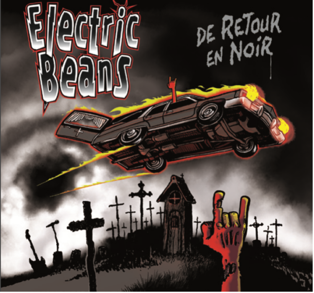 Pochette de l'album De Retour en Noir des Electric Beans
